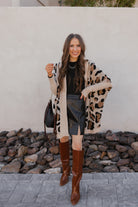 The Leo Luxe Leopard Pattern Open Cardigan-Cardigans-Krush Kandy, Women's Online Fashion Boutique Located in Phoenix, Arizona (Scottsdale Area)