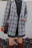 Notting Hill Lapel Collar Jacket-Jackets-Krush Kandy, Women's Online Fashion Boutique Located in Phoenix, Arizona (Scottsdale Area)