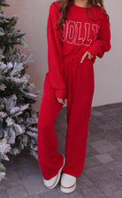 Just Jolly Corded Lounge Set-Loungewear-Krush Kandy, Women's Online Fashion Boutique Located in Phoenix, Arizona (Scottsdale Area)