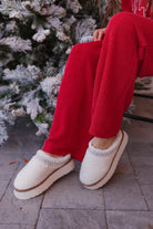 Fireside Kicks Sherpa Faux Fur Lined Slippers-Slippers-Krush Kandy, Women's Online Fashion Boutique Located in Phoenix, Arizona (Scottsdale Area)