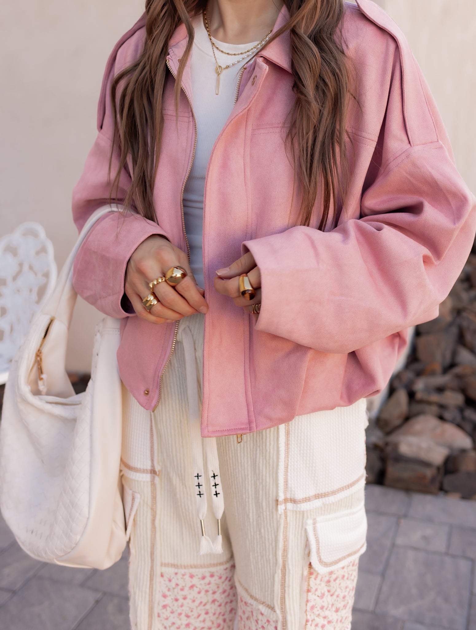 Simply Chic Luxe Suede Jacket-Jackets-Krush Kandy, Women's Online Fashion Boutique Located in Phoenix, Arizona (Scottsdale Area)