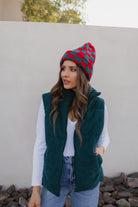 Fireside Charm Corduroy Puffer Vest-Vests-Krush Kandy, Women's Online Fashion Boutique Located in Phoenix, Arizona (Scottsdale Area)