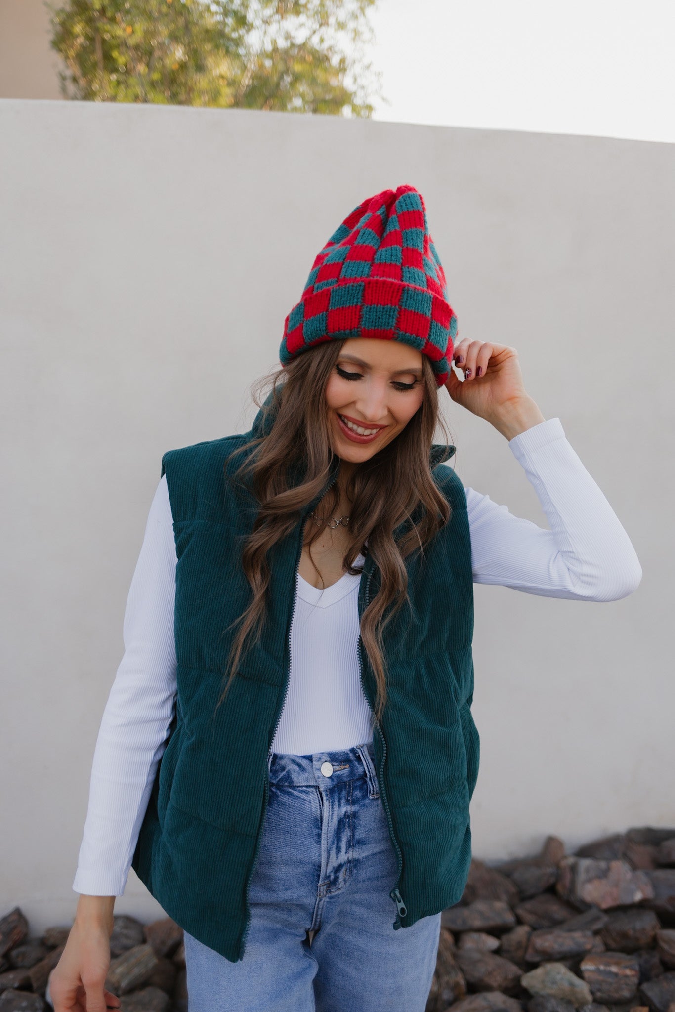 Fireside Charm Corduroy Puffer Vest-Vests-Krush Kandy, Women's Online Fashion Boutique Located in Phoenix, Arizona (Scottsdale Area)