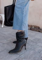 The Riga - Western Inspired Slouch Boots-Boots-Krush Kandy, Women's Online Fashion Boutique Located in Phoenix, Arizona (Scottsdale Area)
