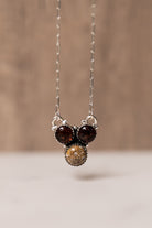 Bambi & Amber Mini Cluster-Chain Necklaces-Krush Kandy, Women's Online Fashion Boutique Located in Phoenix, Arizona (Scottsdale Area)