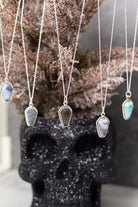 Coffin Stone Slabs-Chain Necklaces-Krush Kandy, Women's Online Fashion Boutique Located in Phoenix, Arizona (Scottsdale Area)