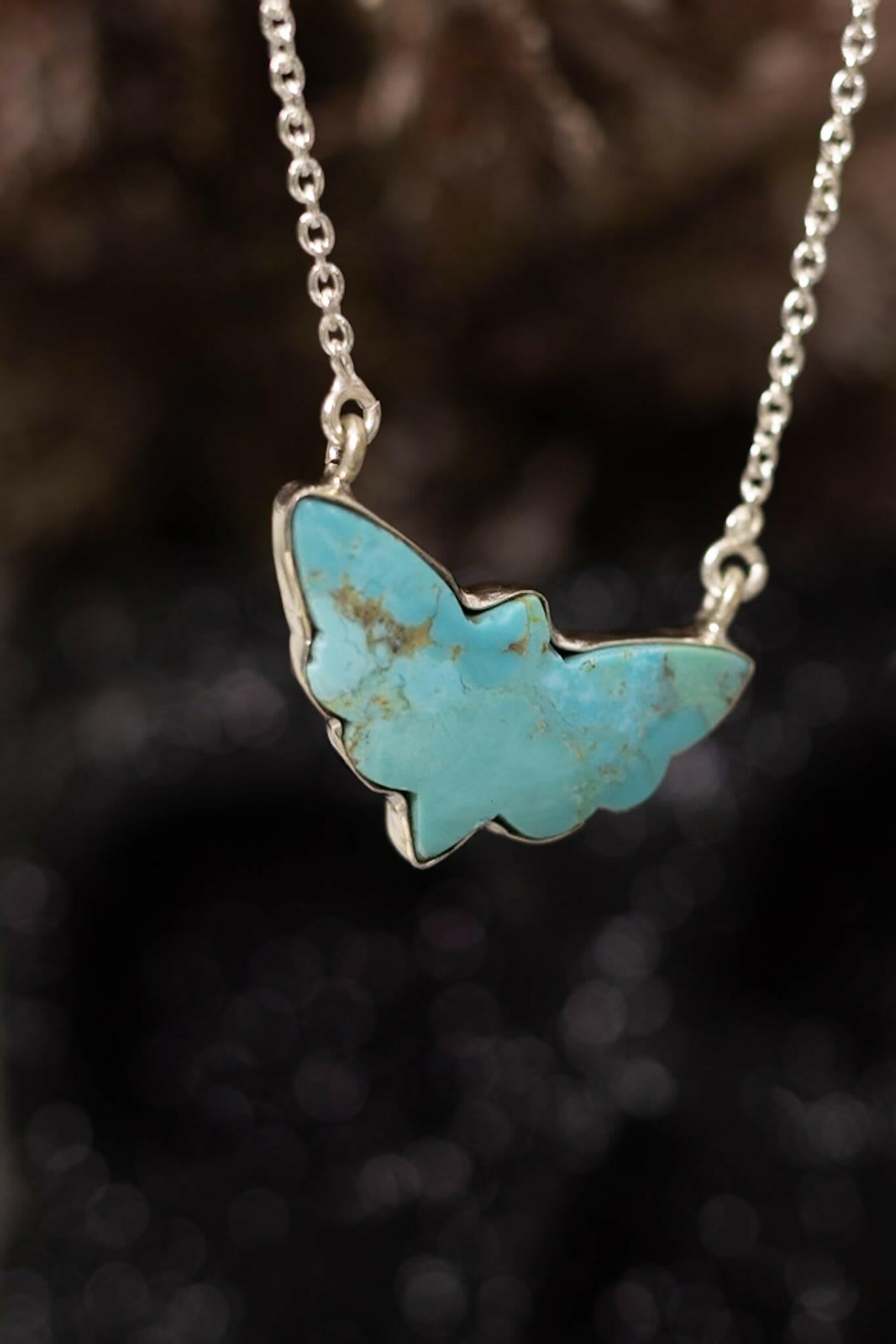 Moth Slabs-Chain Necklaces-Krush Kandy, Women's Online Fashion Boutique Located in Phoenix, Arizona (Scottsdale Area)