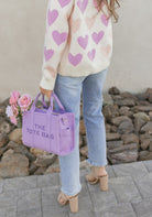 Hearts Galore Luxe Pearl Detail Sweater-Sweaters-Krush Kandy, Women's Online Fashion Boutique Located in Phoenix, Arizona (Scottsdale Area)