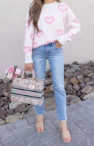 Sweetheart Luxe Knit Sweater-Sweaters-Krush Kandy, Women's Online Fashion Boutique Located in Phoenix, Arizona (Scottsdale Area)