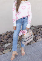 Sweetheart Luxe Knit Sweater-Sweaters-Krush Kandy, Women's Online Fashion Boutique Located in Phoenix, Arizona (Scottsdale Area)