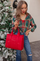 Sweet Regards Tote Bag Set-Purses & Bags-Krush Kandy, Women's Online Fashion Boutique Located in Phoenix, Arizona (Scottsdale Area)