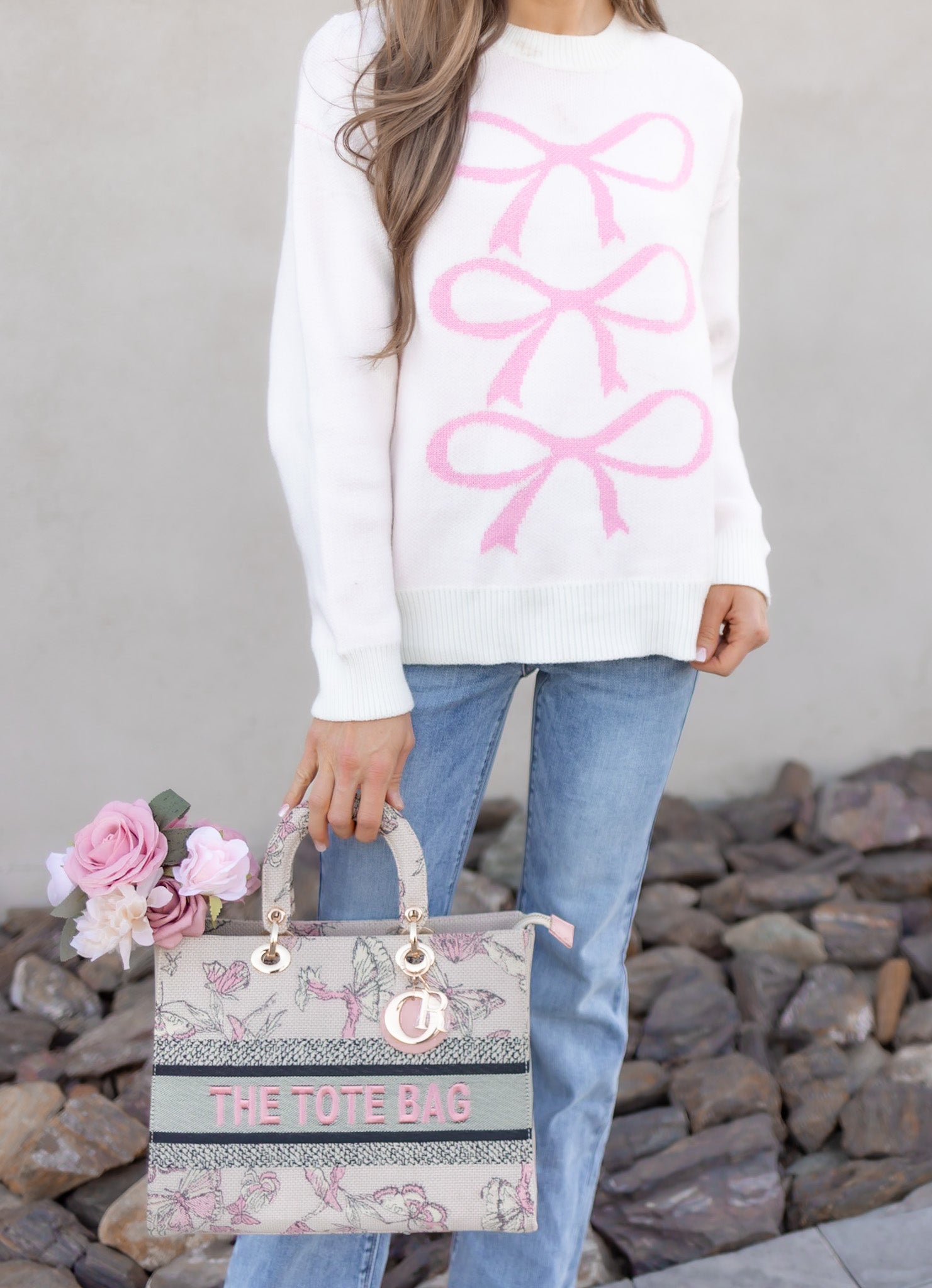 Mini Butterfly Stroll Tote Bag Handbag-Purses & Bags-Krush Kandy, Women's Online Fashion Boutique Located in Phoenix, Arizona (Scottsdale Area)