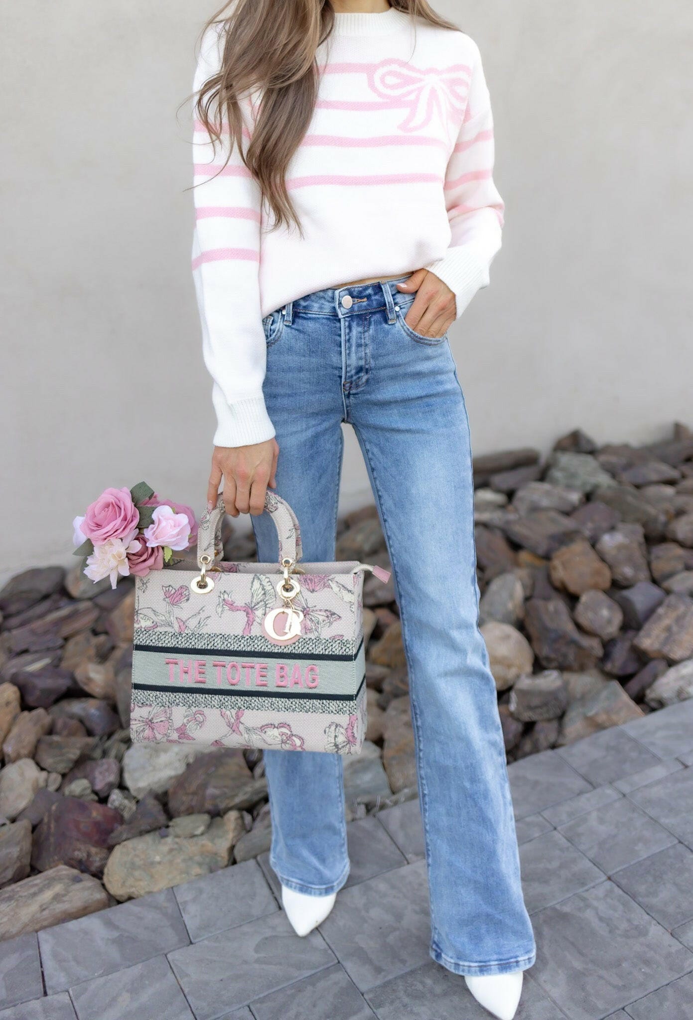 Risen Timeless Charm Bootcut Jeans PLUS/REG-Jeans-Krush Kandy, Women's Online Fashion Boutique Located in Phoenix, Arizona (Scottsdale Area)