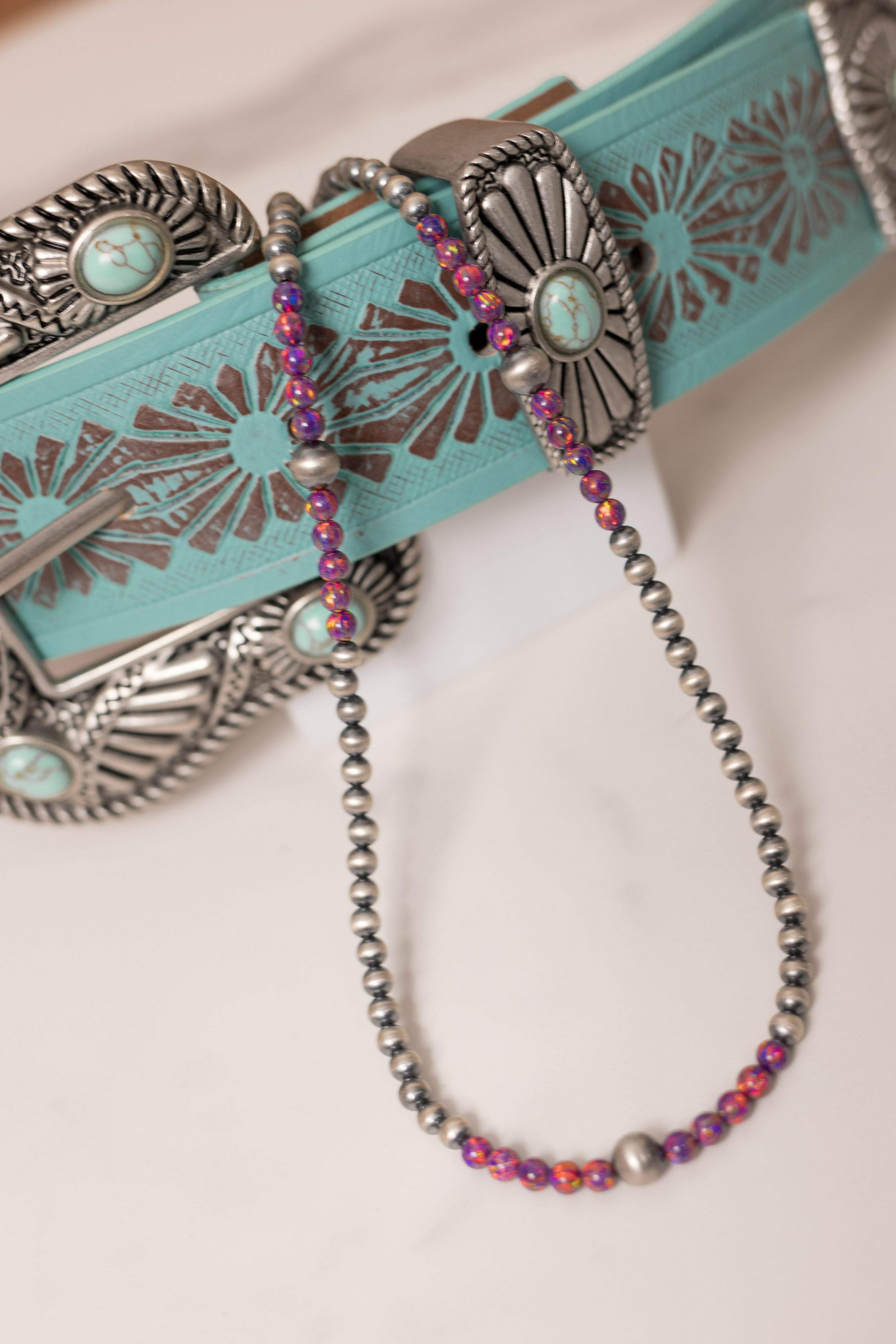 Desert Pearl & Opal Necklaces-Pearl Necklaces-Krush Kandy, Women's Online Fashion Boutique Located in Phoenix, Arizona (Scottsdale Area)