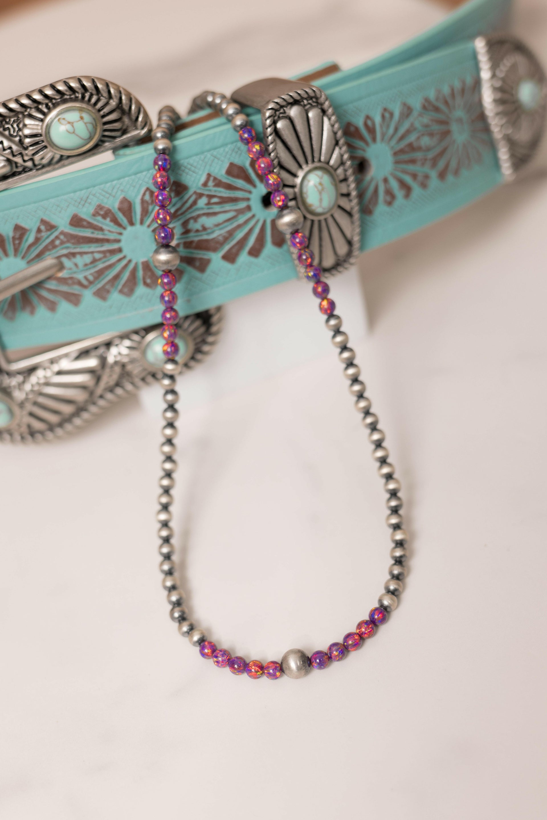 Desert Pearl & Opal Necklaces-Pearl Necklaces-Krush Kandy, Women's Online Fashion Boutique Located in Phoenix, Arizona (Scottsdale Area)