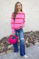 Loveline Luxe Knit Sweater-Sweaters-Krush Kandy, Women's Online Fashion Boutique Located in Phoenix, Arizona (Scottsdale Area)