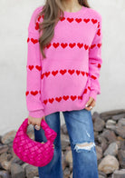 Loveline Luxe Knit Sweater-Sweaters-Krush Kandy, Women's Online Fashion Boutique Located in Phoenix, Arizona (Scottsdale Area)