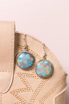 Checkered Droplet Stone Earrings-Stud Earrings-Krush Kandy, Women's Online Fashion Boutique Located in Phoenix, Arizona (Scottsdale Area)