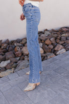 Sunset Highways Tummy Control Bootcut Vervet Jeans ( PLUS / REG)-Jeans-Krush Kandy, Women's Online Fashion Boutique Located in Phoenix, Arizona (Scottsdale Area)