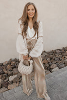 Sweetheart Striped Lounge Pants-Loungewear-Krush Kandy, Women's Online Fashion Boutique Located in Phoenix, Arizona (Scottsdale Area)