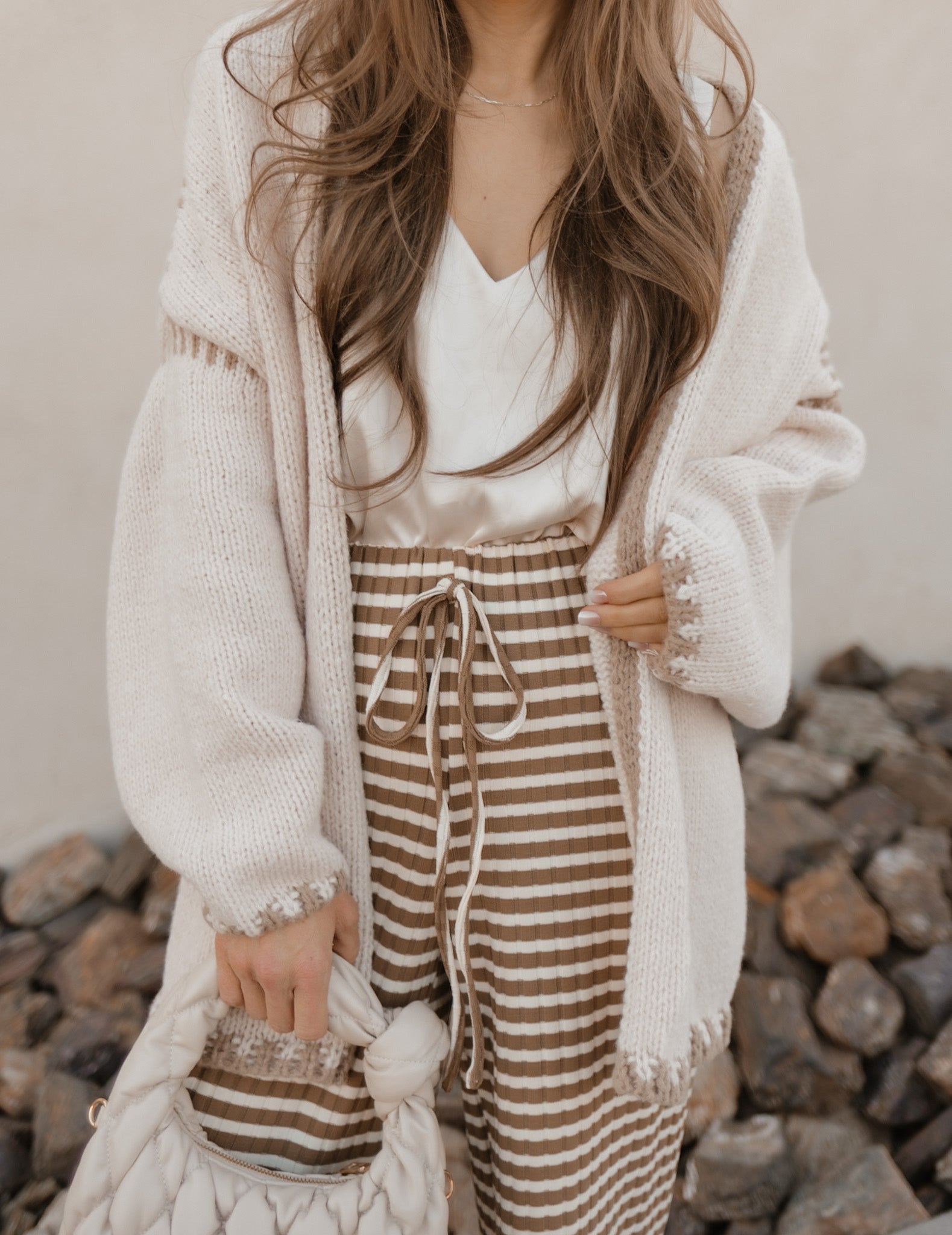 Sweetheart Striped Lounge Pants-Loungewear-Krush Kandy, Women's Online Fashion Boutique Located in Phoenix, Arizona (Scottsdale Area)