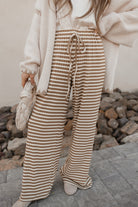 Sweetheart Striped Lounge Pants-Loungewear-Krush Kandy, Women's Online Fashion Boutique Located in Phoenix, Arizona (Scottsdale Area)