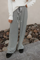 Sweetheart Striped Lounge Pants-Loungewear-Krush Kandy, Women's Online Fashion Boutique Located in Phoenix, Arizona (Scottsdale Area)