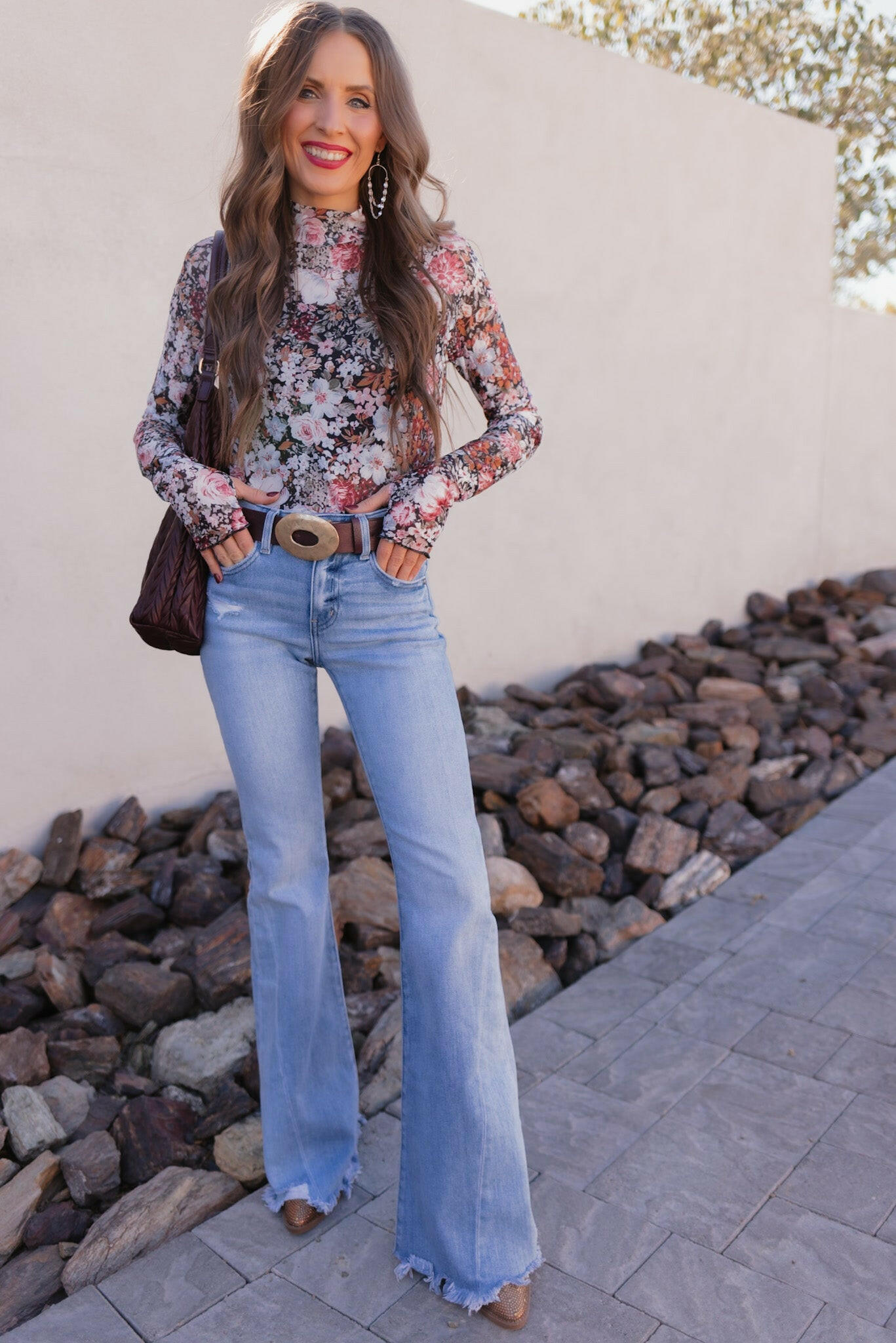 Indie Petals Floral Mesh Top – Krush Kandy