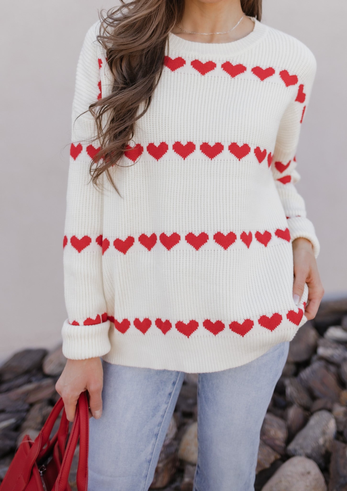 Loveline Luxe Knit Sweater-Sweaters-Krush Kandy, Women's Online Fashion Boutique Located in Phoenix, Arizona (Scottsdale Area)