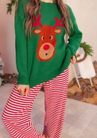 Oh Deer! Cozy Knit Reindeer Sweater-Sweaters-Krush Kandy, Women's Online Fashion Boutique Located in Phoenix, Arizona (Scottsdale Area)