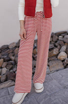 Striped Wide Leg Pants-Loungewear-Krush Kandy, Women's Online Fashion Boutique Located in Phoenix, Arizona (Scottsdale Area)