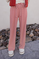 Striped Wide Leg Pants-Loungewear-Krush Kandy, Women's Online Fashion Boutique Located in Phoenix, Arizona (Scottsdale Area)