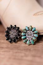 Sugar Skull Pendant & Ring-Cluster Rings-Krush Kandy, Women's Online Fashion Boutique Located in Phoenix, Arizona (Scottsdale Area)