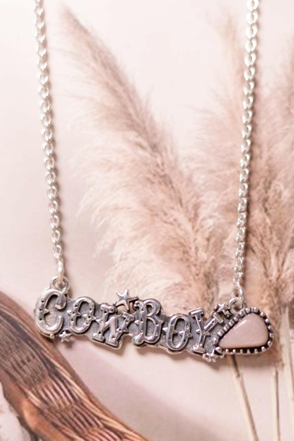 Meet Me At The Rodeo Cowboy Necklace-Chain Necklaces-Krush Kandy, Women's Online Fashion Boutique Located in Phoenix, Arizona (Scottsdale Area)