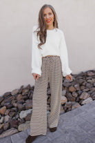 Striped Wide Leg Pants-Loungewear-Krush Kandy, Women's Online Fashion Boutique Located in Phoenix, Arizona (Scottsdale Area)