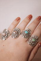 Single Stone Blossom Ring-Rings-Krush Kandy, Women's Online Fashion Boutique Located in Phoenix, Arizona (Scottsdale Area)