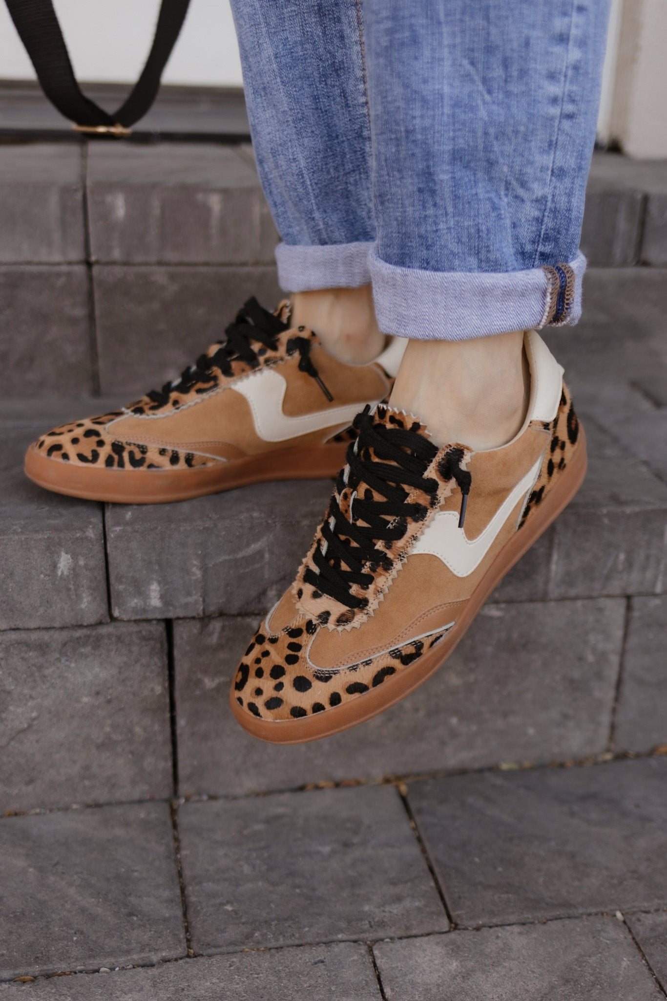 Wild Stride Leopard Sneakers-Sneakers-Krush Kandy, Women's Online Fashion Boutique Located in Phoenix, Arizona (Scottsdale Area)