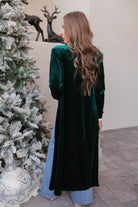 Winter’s Eve Velvet Duster Cardigan-Cardigans-Krush Kandy, Women's Online Fashion Boutique Located in Phoenix, Arizona (Scottsdale Area)