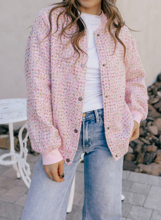 Sparkled Bomber Jacket
