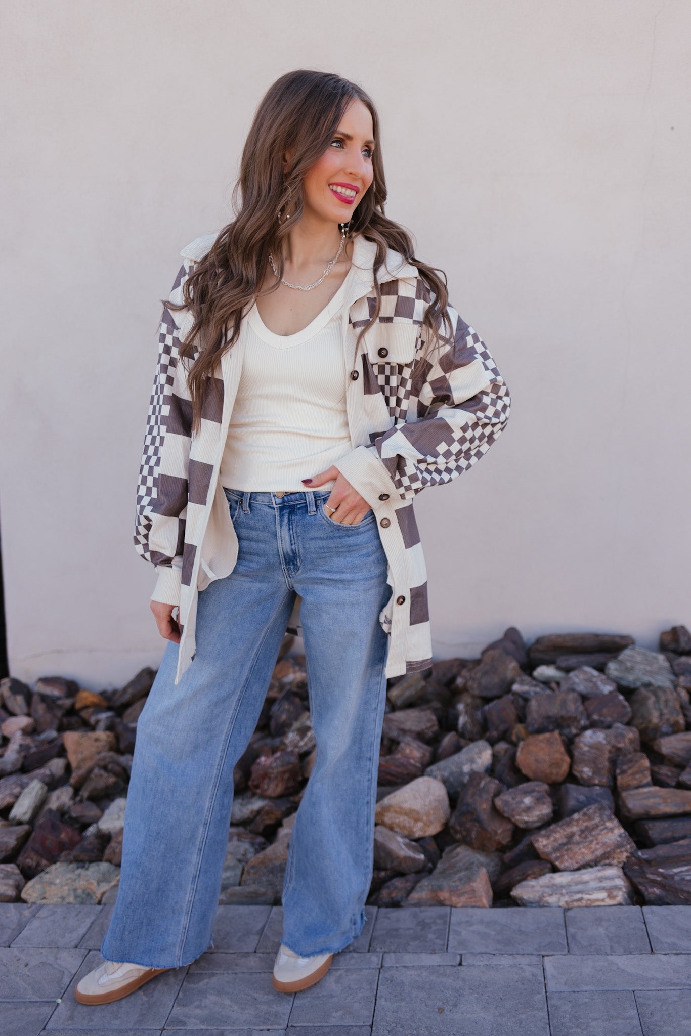 Leading Role Corduroy Shacket-Jackets-Krush Kandy, Women's Online Fashion Boutique Located in Phoenix, Arizona (Scottsdale Area)