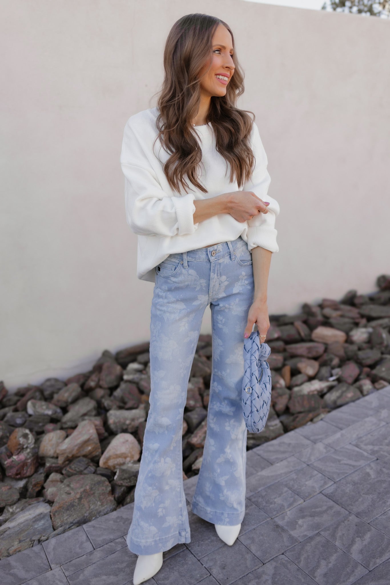 Lily's Floral Flare Kancan Jeans-Denim-Krush Kandy, Women's Online Fashion Boutique Located in Phoenix, Arizona (Scottsdale Area)