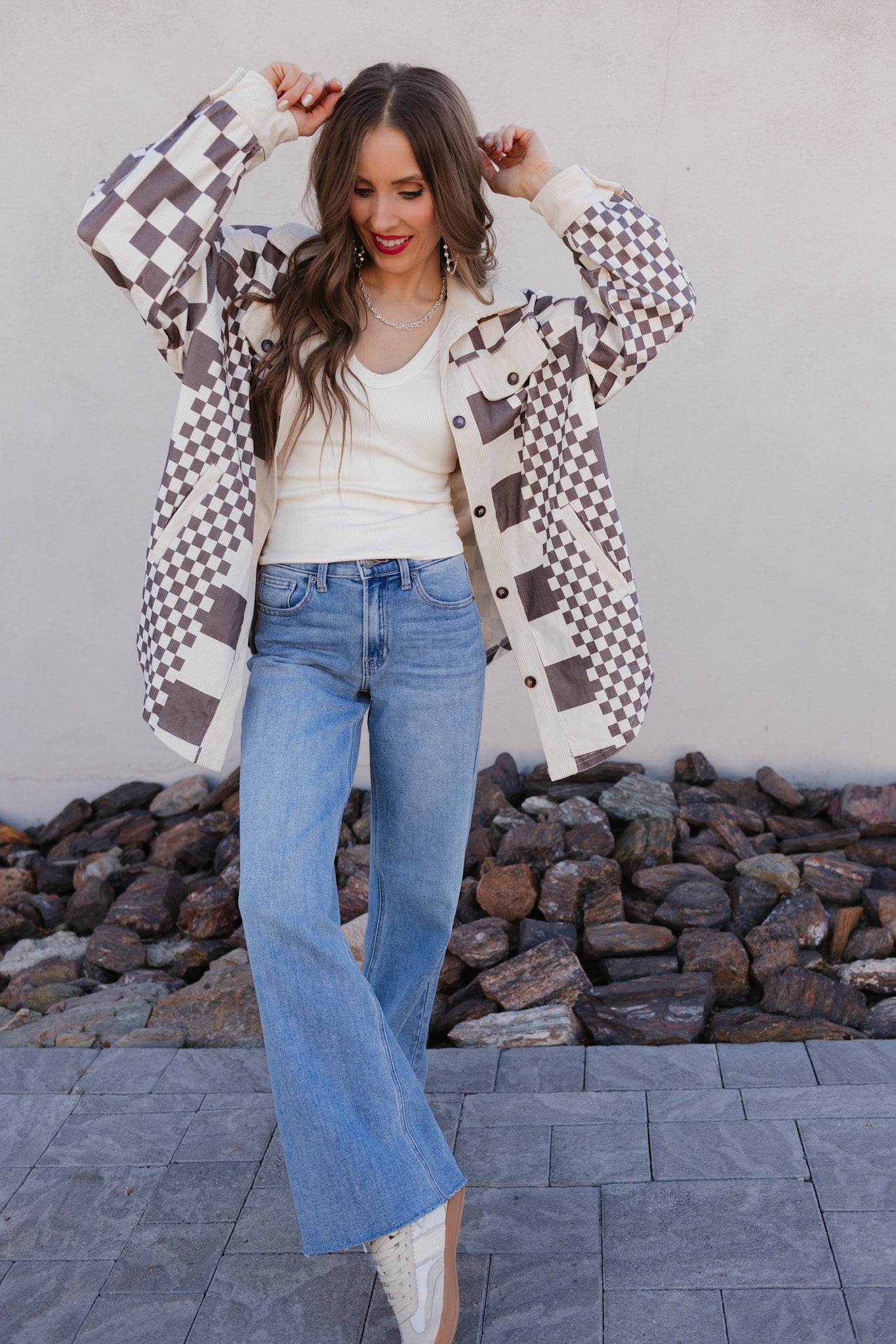 Leading Role Corduroy Shacket-Jackets-Krush Kandy, Women's Online Fashion Boutique Located in Phoenix, Arizona (Scottsdale Area)