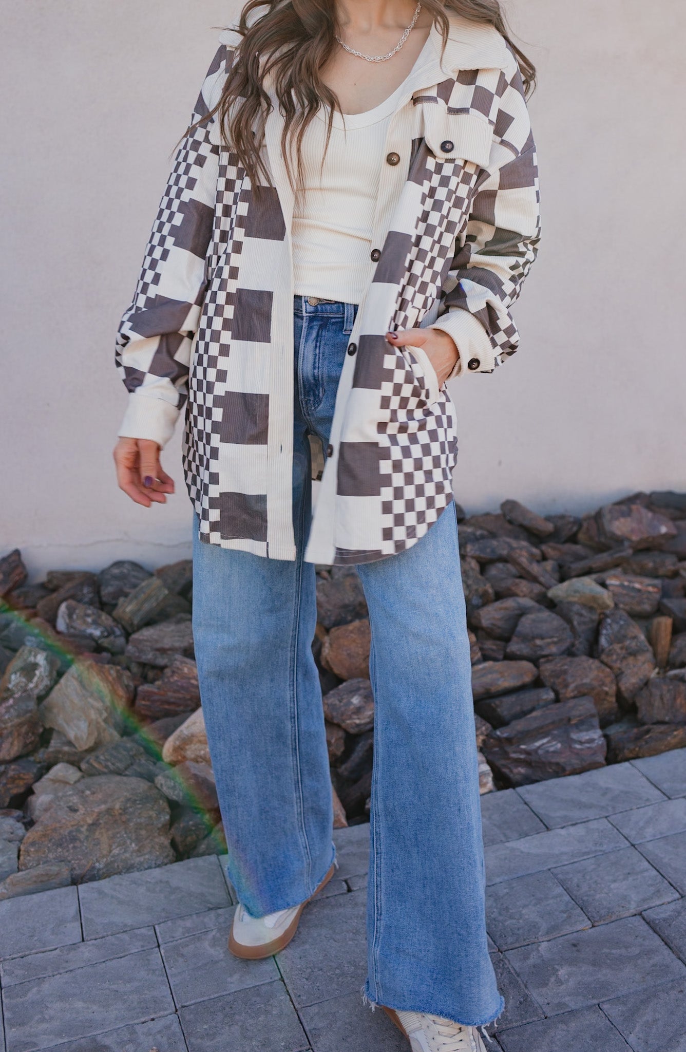 Leading Role Corduroy Shacket-Jackets-Krush Kandy, Women's Online Fashion Boutique Located in Phoenix, Arizona (Scottsdale Area)