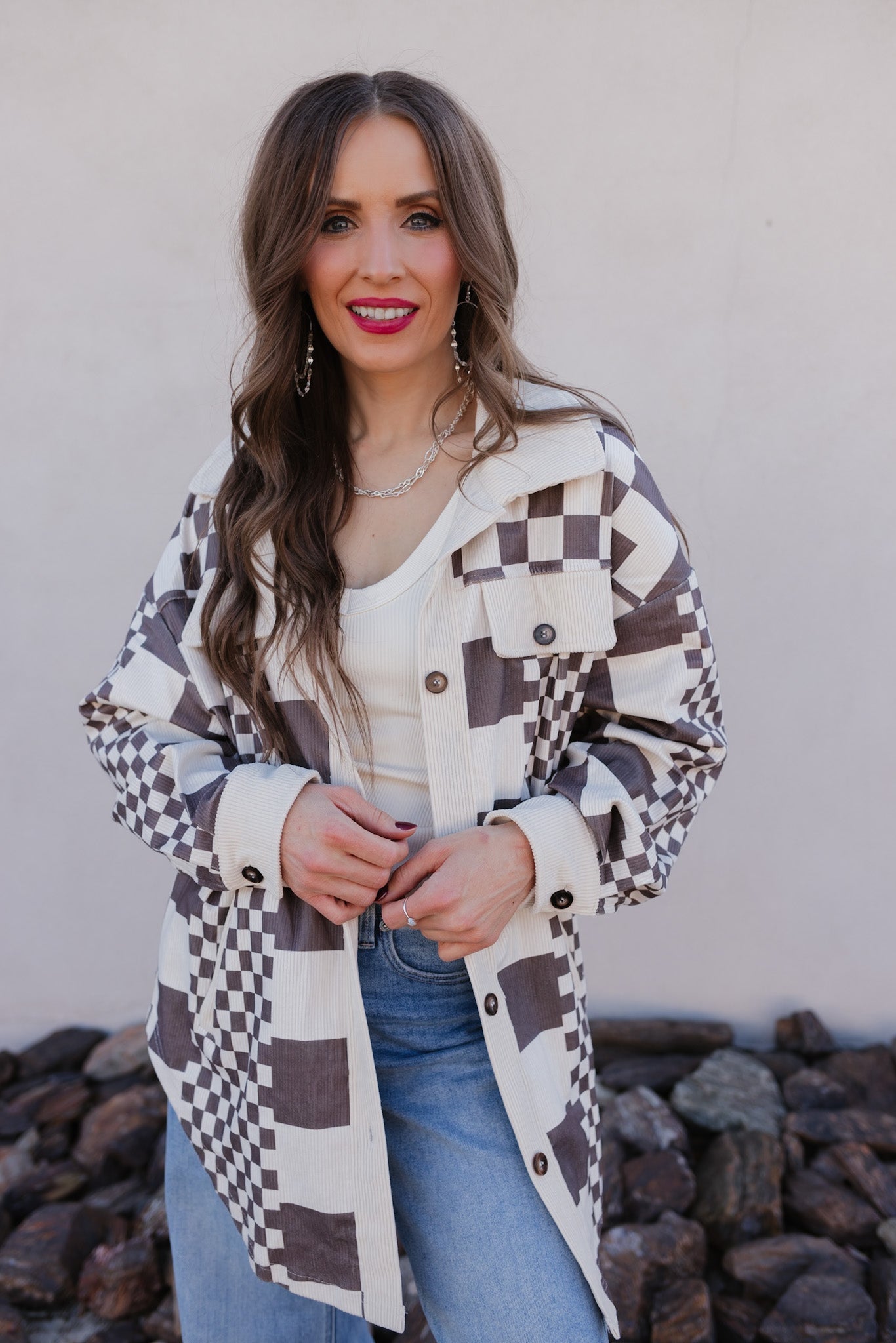 Leading Role Corduroy Shacket-Jackets-Krush Kandy, Women's Online Fashion Boutique Located in Phoenix, Arizona (Scottsdale Area)