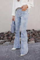 Lily's Floral Flare Kancan Jeans-Denim-Krush Kandy, Women's Online Fashion Boutique Located in Phoenix, Arizona (Scottsdale Area)