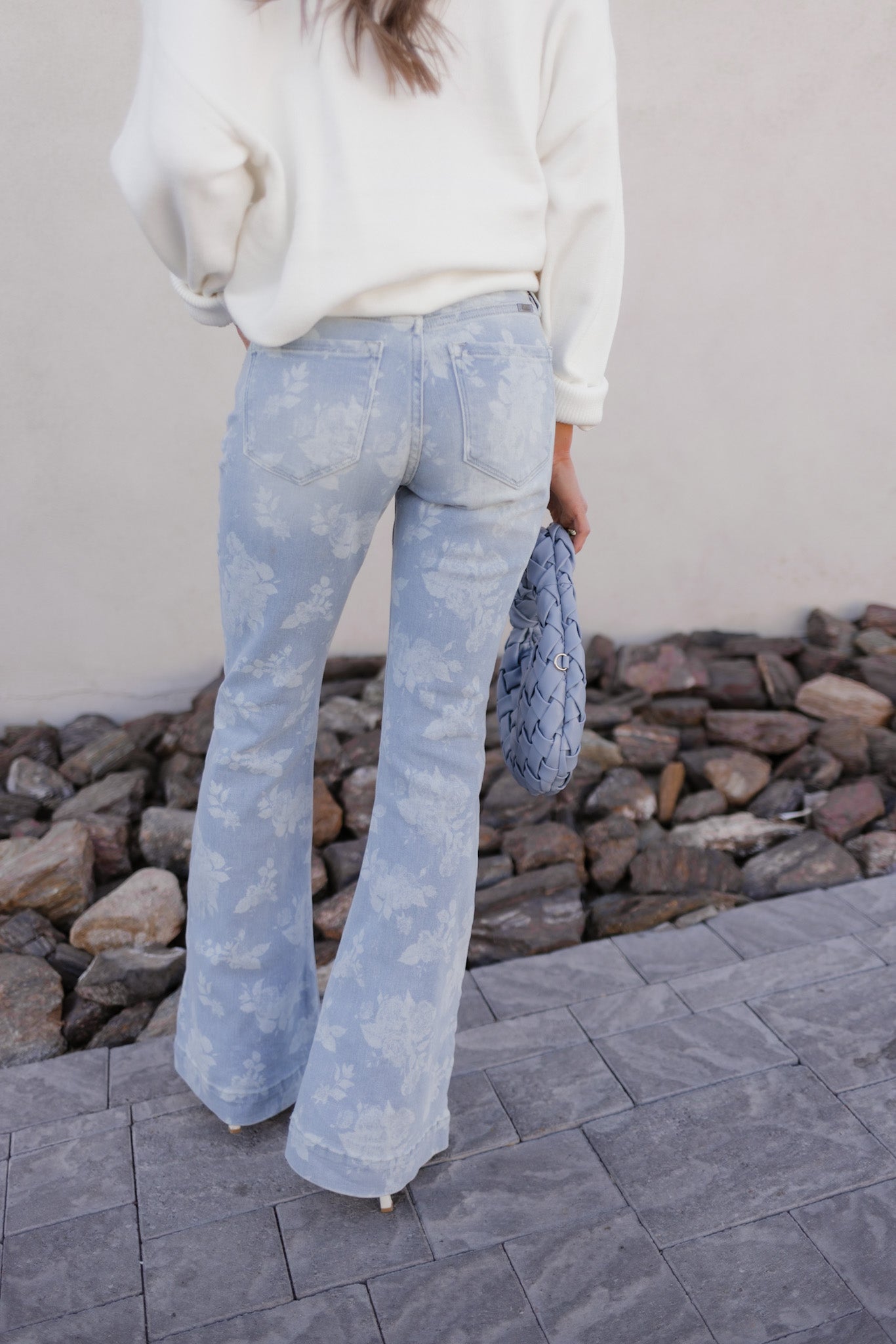 Lily's Floral Flare Kancan Jeans-Denim-Krush Kandy, Women's Online Fashion Boutique Located in Phoenix, Arizona (Scottsdale Area)