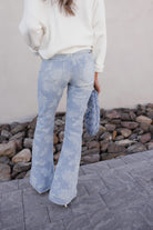 Lily's Floral Flare Jeans-Denim-Krush Kandy, Women's Online Fashion Boutique Located in Phoenix, Arizona (Scottsdale Area)