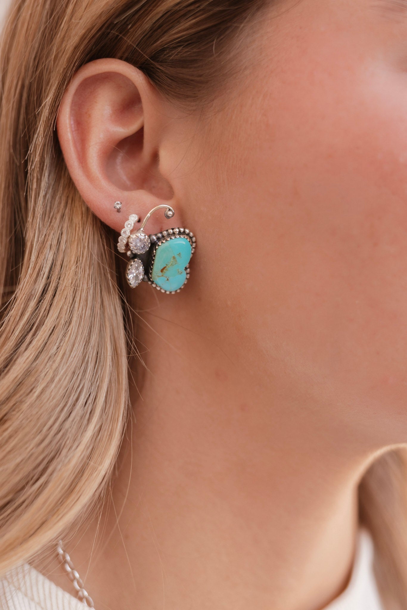 Wild Butterfly in Desert Rings & Earrings-Earrings-Krush Kandy, Women's Online Fashion Boutique Located in Phoenix, Arizona (Scottsdale Area)