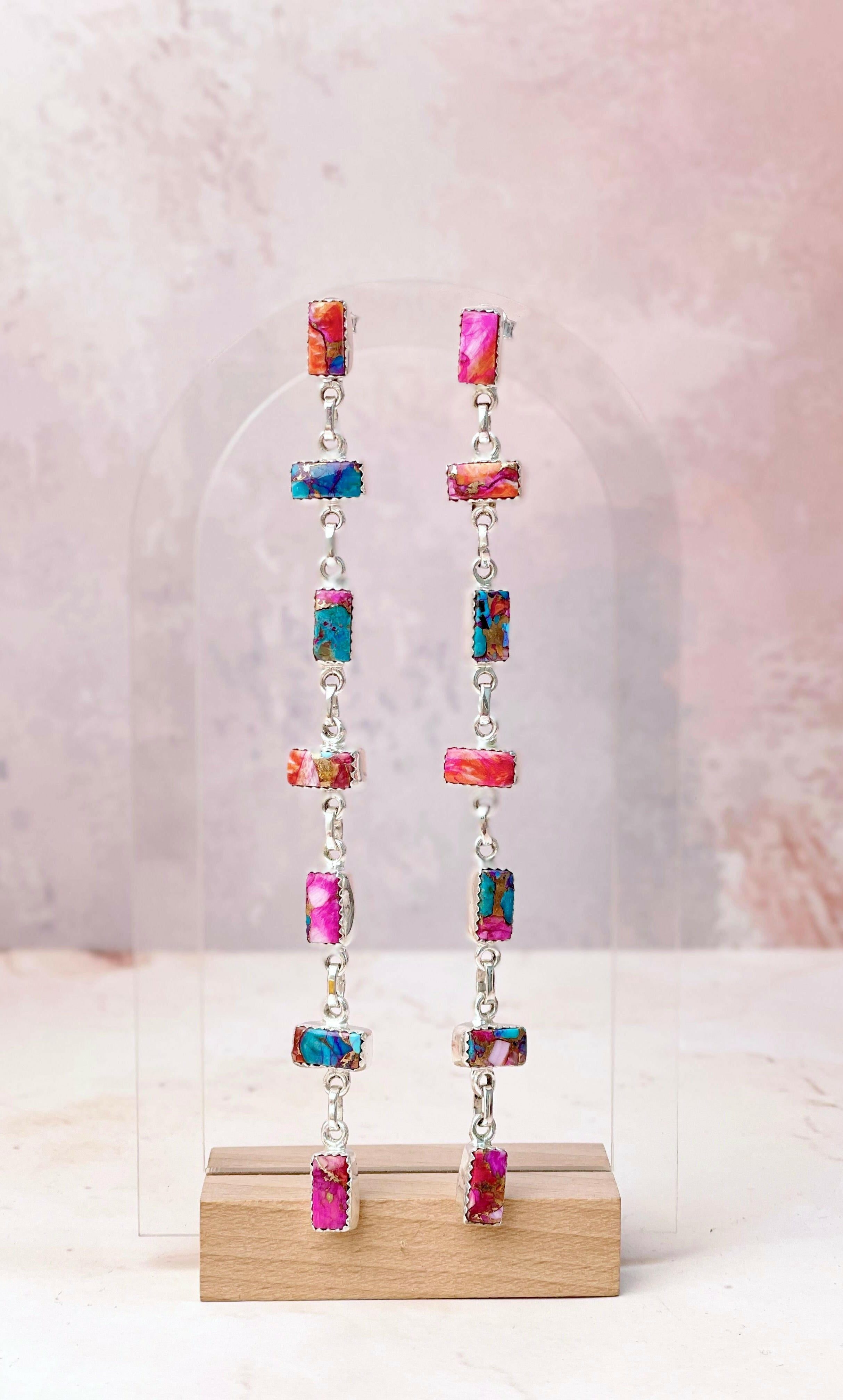 Kristyn's Bar Drop Dance Dangle Earrings-Earrings-Krush Kandy, Women's Online Fashion Boutique Located in Phoenix, Arizona (Scottsdale Area)