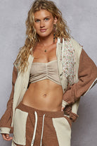 POL Floral Patchwork Thermal Jacket-Jacket-Krush Kandy, Women's Online Fashion Boutique Located in Phoenix, Arizona (Scottsdale Area)